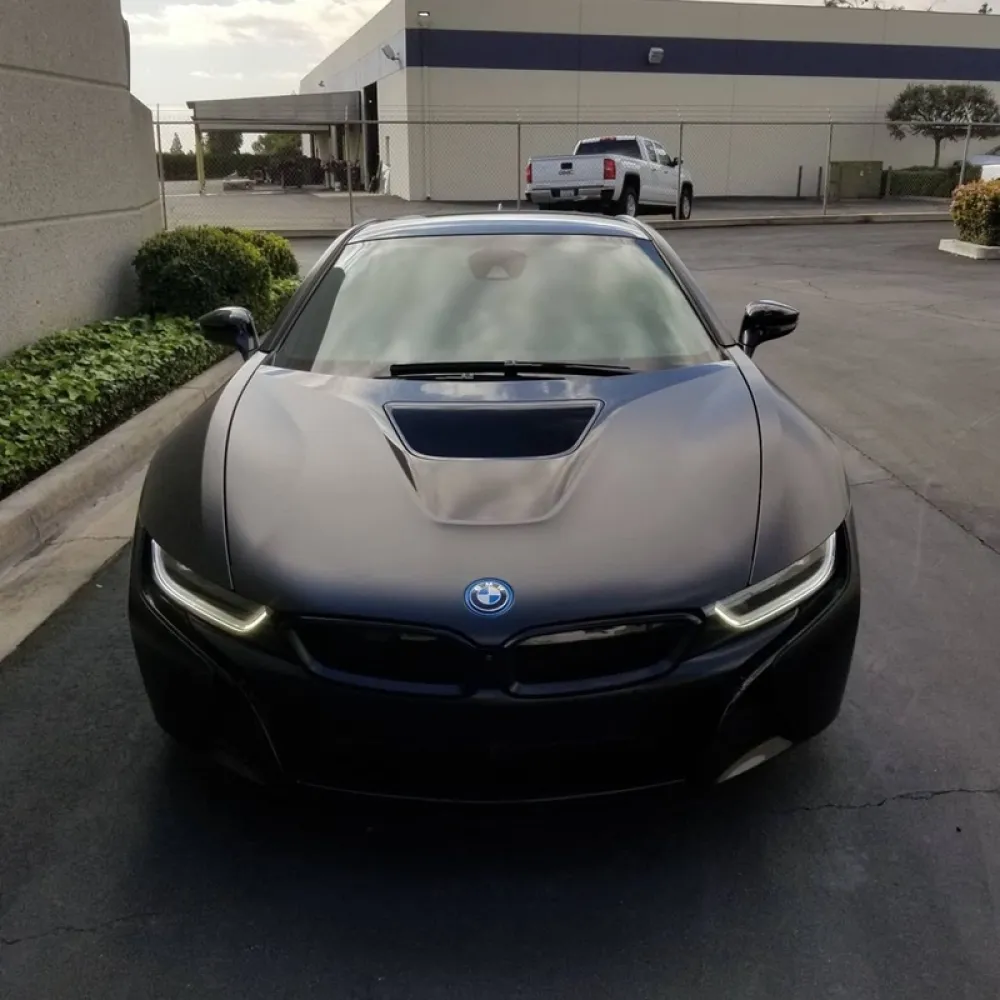 Best Ultra Matte Black Car Vinyl Wrap02