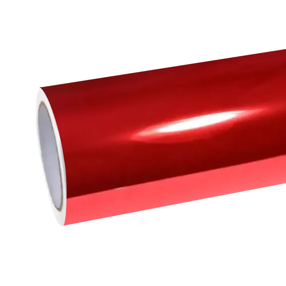 Chrome red vinyl wrap - Color shift wrap