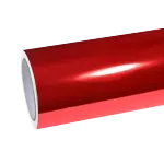 Gloss Mirror Chrome Red  Car Vinyl Wrap