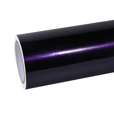 Gloss Midnight Purple Car Vinyl Wrap