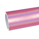 Gloss Metallic Rainbow Laser Pink Car Vinyl Wrap