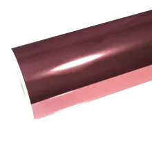 Gloss Mirror Chrome Rose Gold Wrap