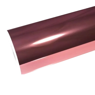Mirror Chrome Rose Gold Car Vinyl Wrap