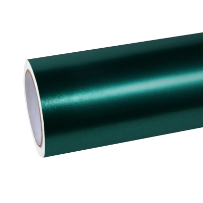 Matte Metallic Emerald Green Car Vinyl Wrap