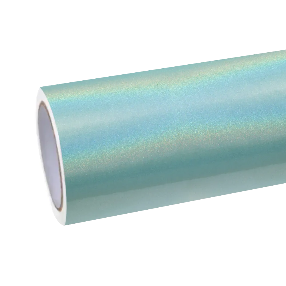 Gloss Laser Metallic Tiffany Blue Vinyl Wrap