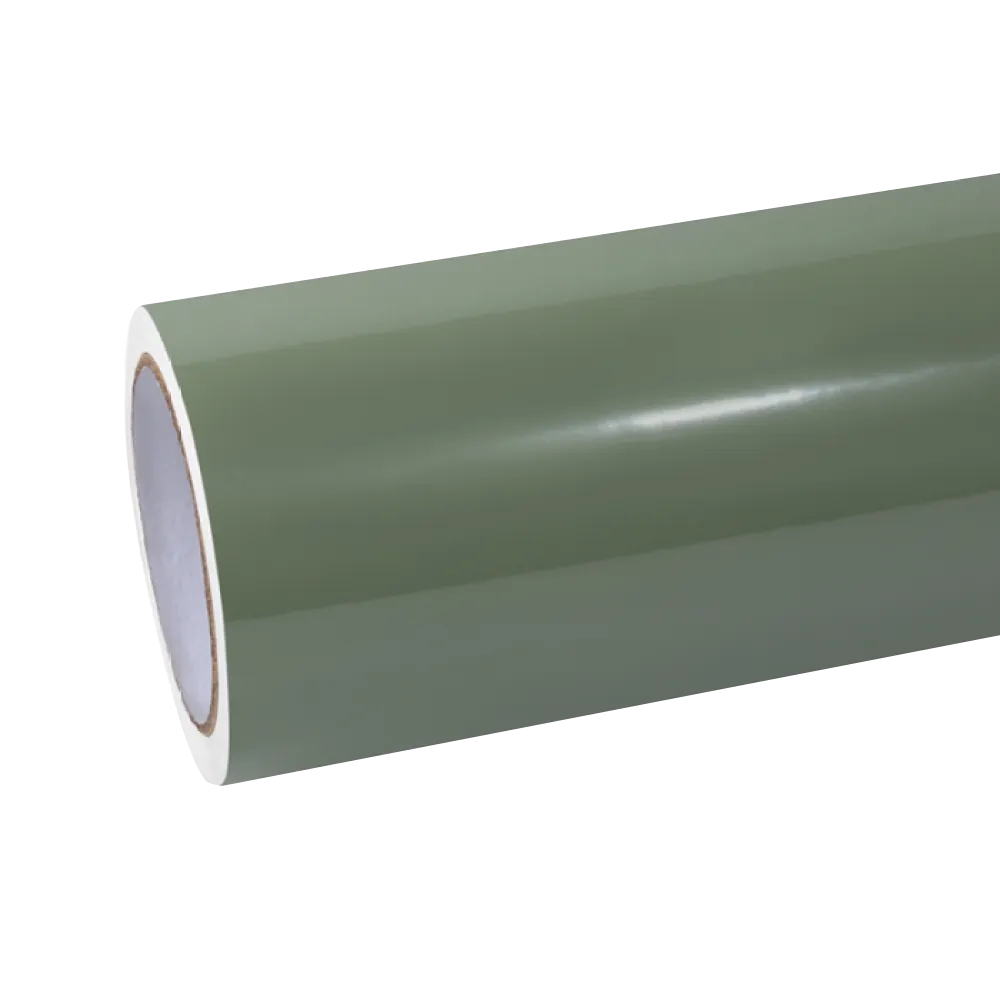 Best Khaki Green Car Wrap Gloss Khaki Green Vinyl Wraps ALUKOVINYL