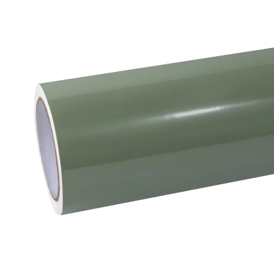 Gloss Khaki Green Car Vinyl Wraps