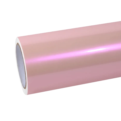 Gloss Pink Purple Car Vinyl Wrap