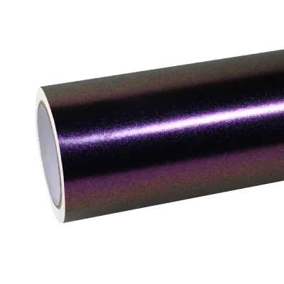 Matte Metallic Glitter Sparkle Purple Car Vinyl Wrap 01
