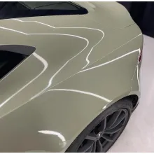Gloss Khaki Green car Wrap