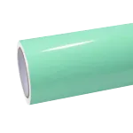 Gloss hazy green vinyl wrap