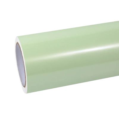 Gloss Sage Green Car Vinyl Wrap PET 01