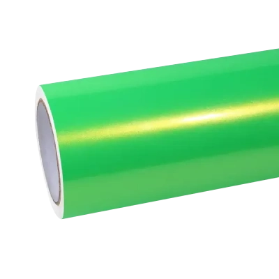 Gloss Metallic Gold Green Vinyl Car Wrap