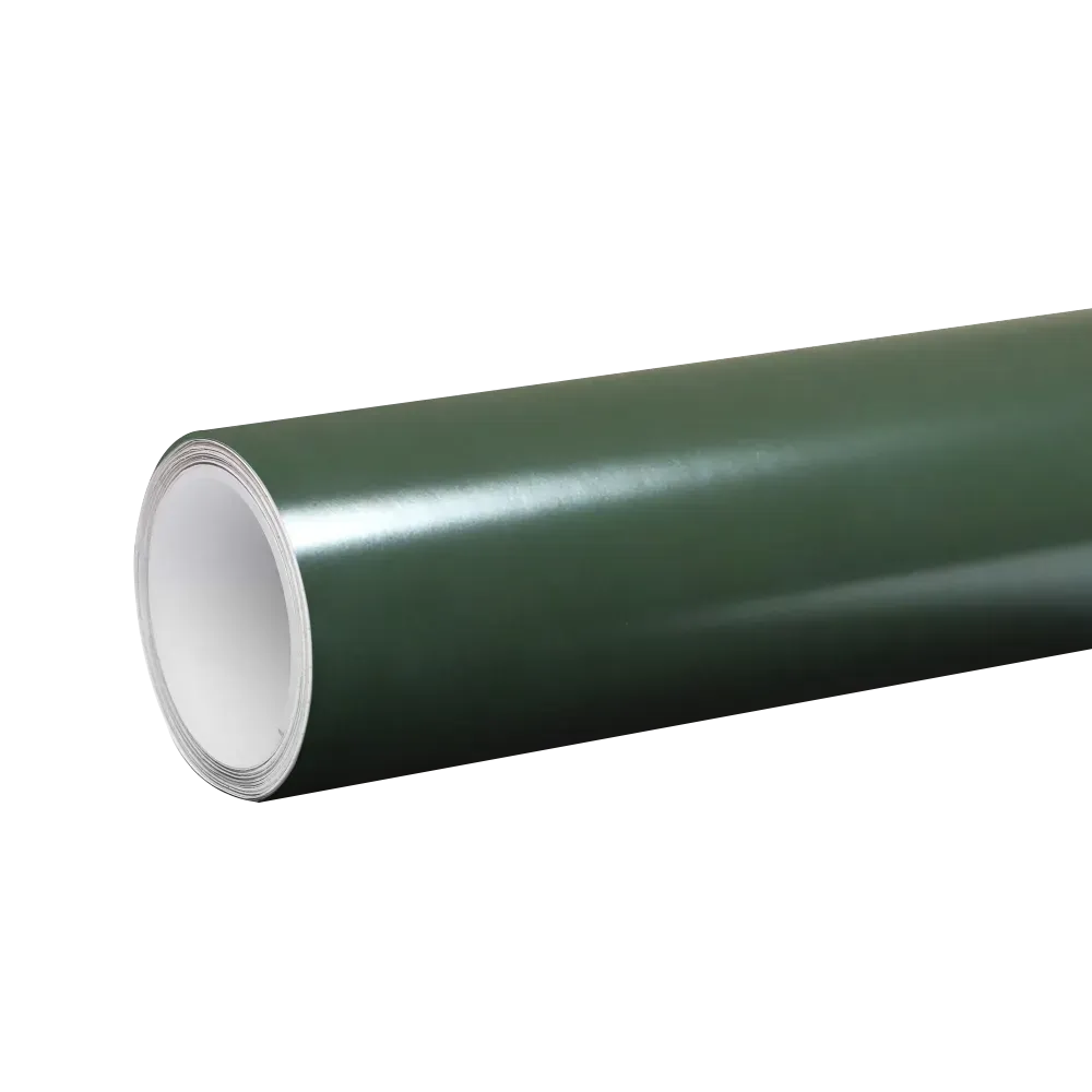 Matte Army Green Car Vinyl Wrap00