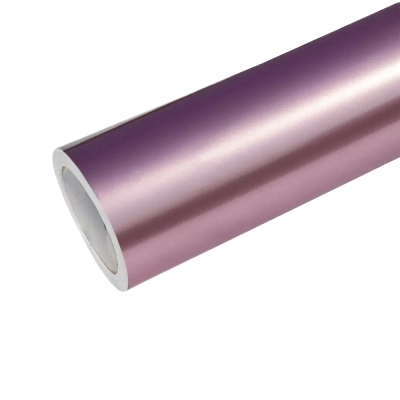 Gloss Metallic Passion Pink Vinyl Wrap Car Wrap