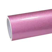 Pink Glitter Car Wrap
