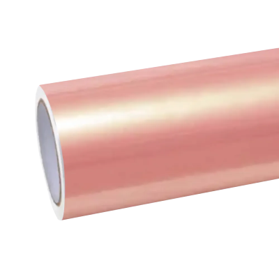 Gloss Metallic Coral Peach Gold Pink  Vinyl Car Wrap 01