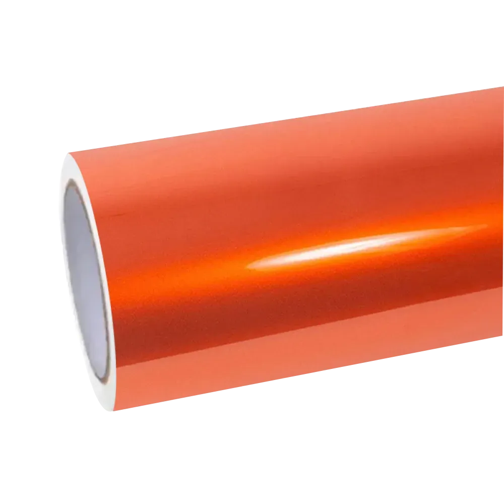 【通販 人気】 Best Gloss Fiery Orange Vinyl Wrap | Metallic Fiery Orange 小物