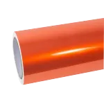 metallic Fiery Orange car wrap