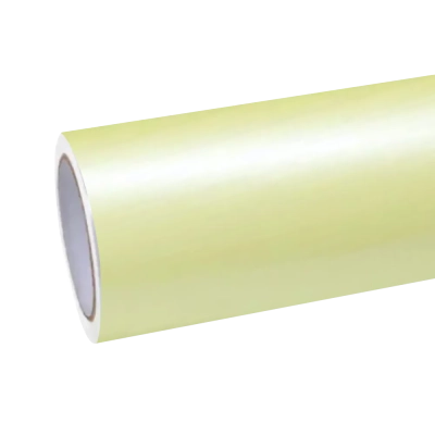 Aluko Gloss Light Yellow Vinyl Car Wrap