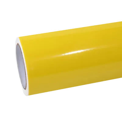 Aluko Super Gloss Yellow Vinyl Wrap Car Wrap 01