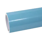 baby blue car wrap
