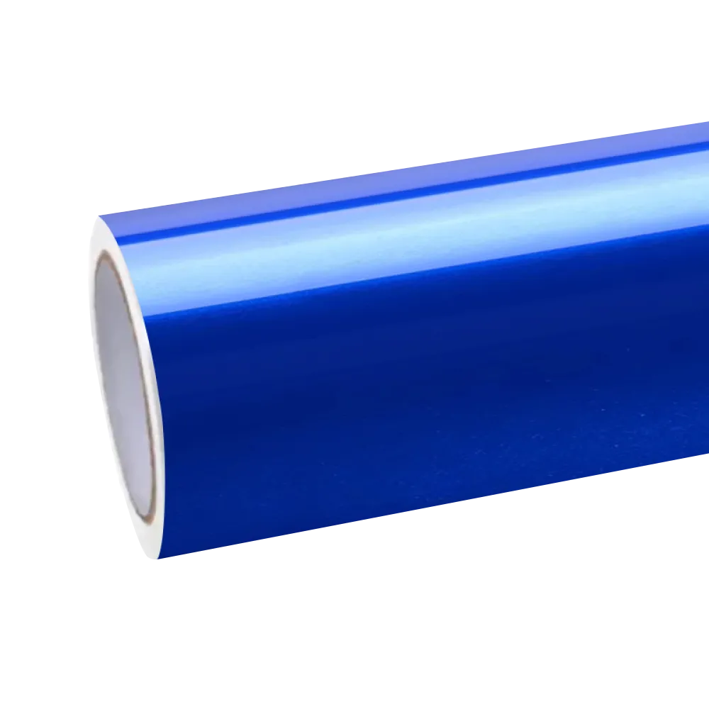 Best Metallic Deep Blue Wrap | Gloss Deep Blue Vinyl Wrap - ALUKOVINYL