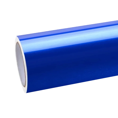 Gloss Deep Blue Car Vinyl Wrap