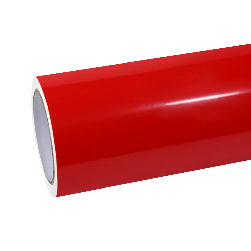 Gloss Ferrari Red Car Vinyl Wrap00