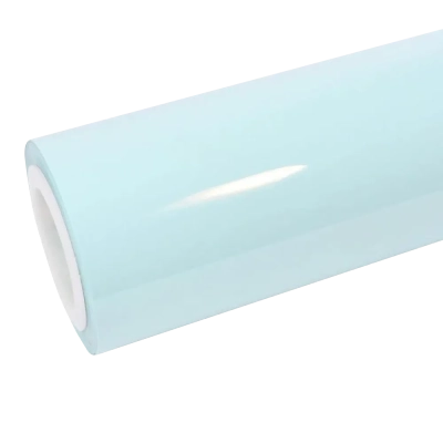 Gloss Light Blue Vinyl Wrap Car Wraps