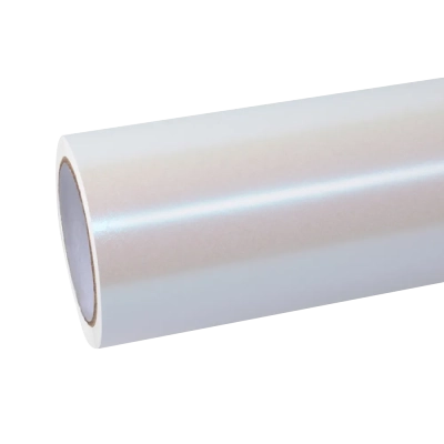 Gloss Metallic Diamond White Blue Vinyl Wrap Car Wraps