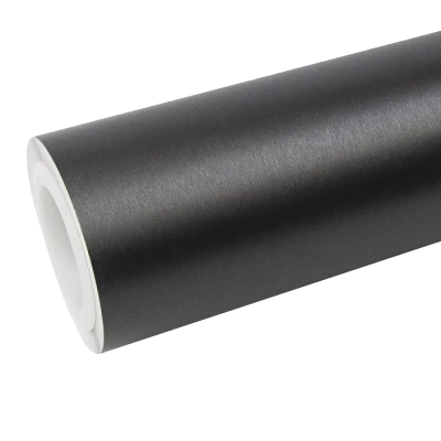 Gloss Metallic Titanium Grey Vinyl Wrap Car Wrap