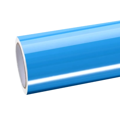 Gloss Sky Blue Car Viny Wrap