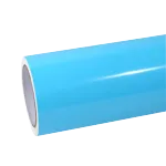 light sky blue car wrap