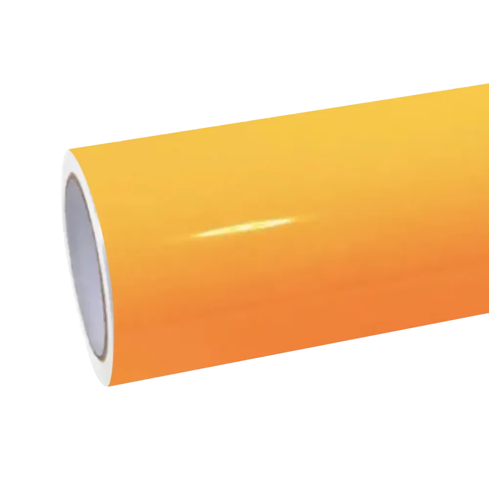 sunflower yellow car wrap