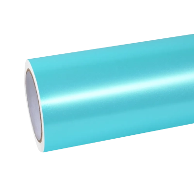 Matte Metallic Tiffany Blue Car Vinyl Wrap 01