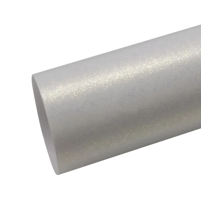 Matte Diamond White Gold Vinyl Car Wrap