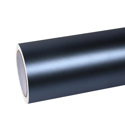Matte Gray Blue Vinyl Wrap Car Wraps