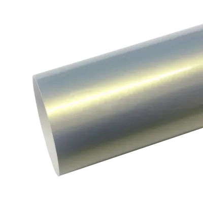 Matte Metallic Chameleon Gold Grey Car Vinyl Wrap 01
