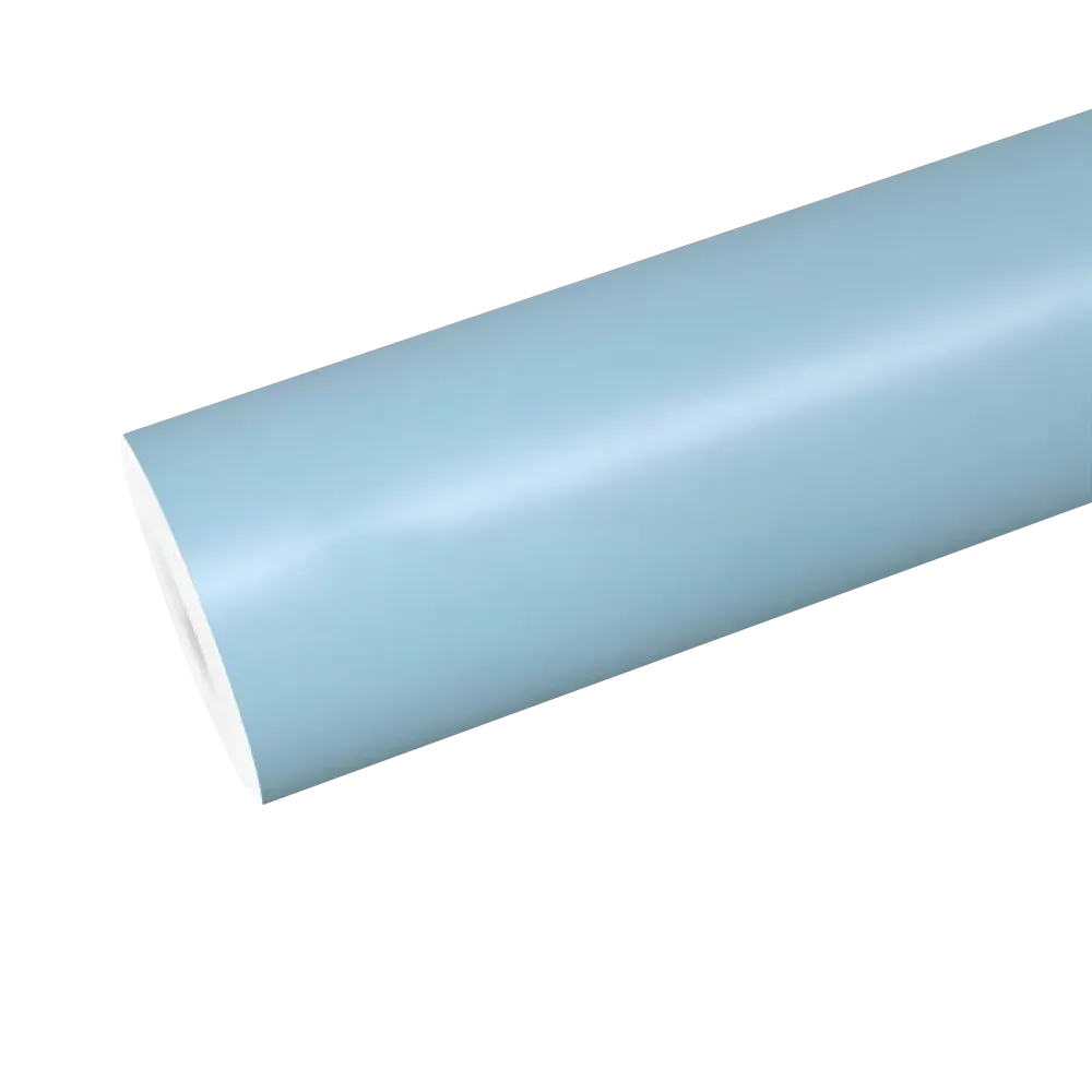 Matte Pastel Blue Wrapping Paper