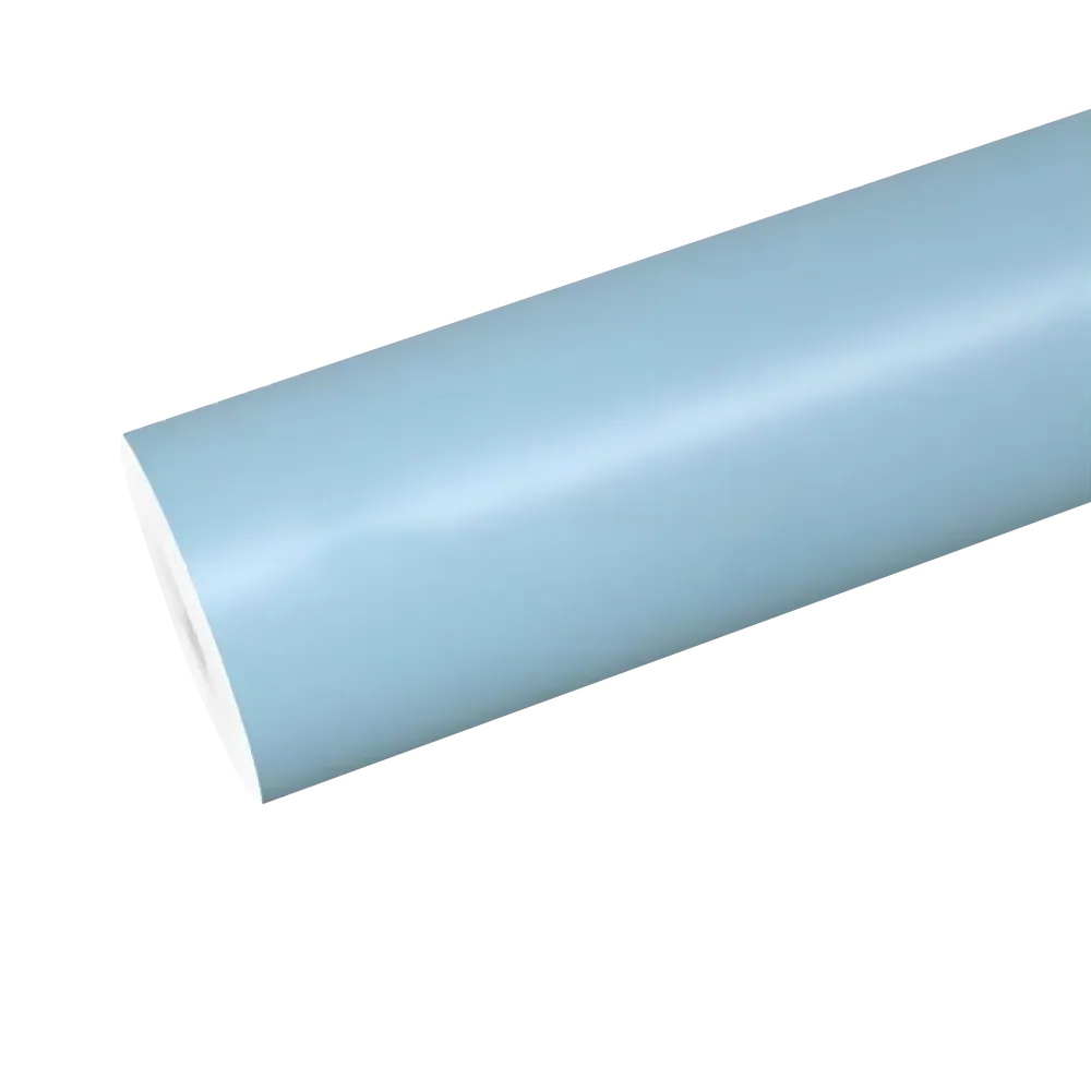 Matte Light Blue Vinyl Wrap Car Wraps