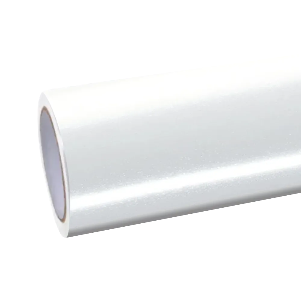 Matte Glittter White Car Wrap Metallic Sparkle White Vinyl Wraps