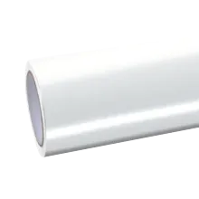 matte glittter white car wrap