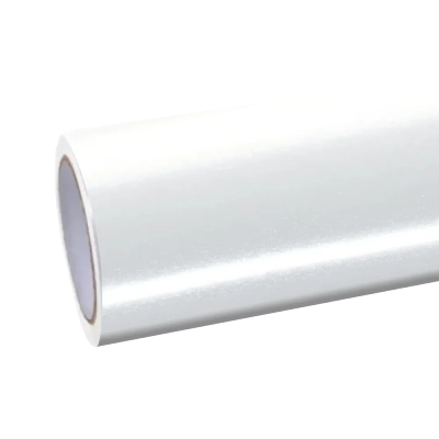 Matte Metallic Sparkle White Vinyl Wrap Car Wraps