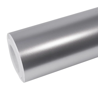 Matte Silver Metallic Vinyl Wrap