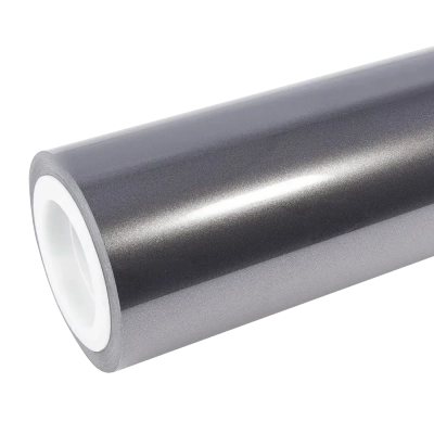 Metallic Destroyer Grey Car Vinyl Wrap