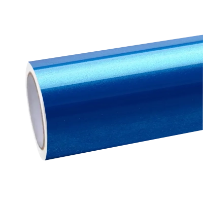 Metallic Jazz Blue Vinyl Wrap Car Wraps