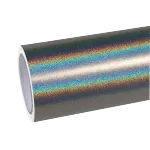Matte Metallic Rainbow Laser Silver Car Vinyl Wrap