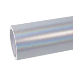 gloss rainbow white car wrap