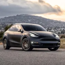 Ultra Matte Black Car Vinyl Wrap